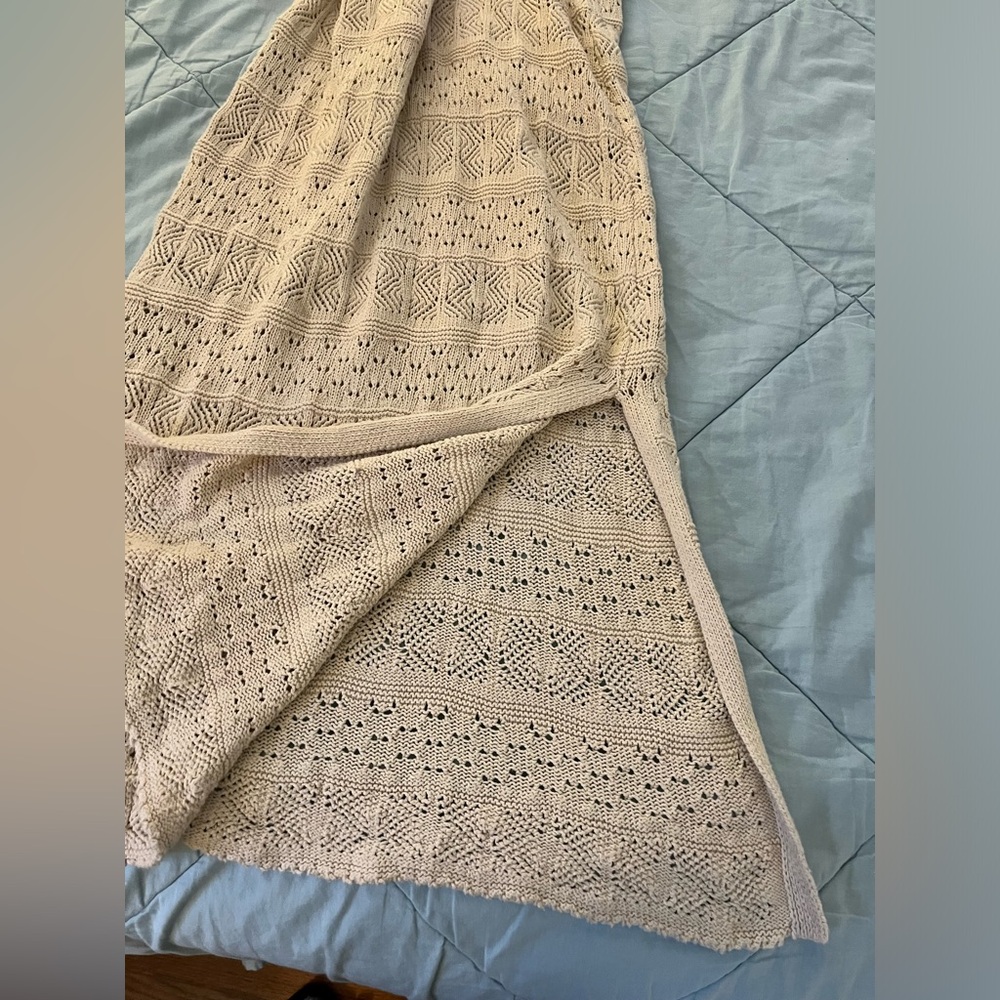 NWT Saltwater Luxe Crochet Maxi DressSize Medium - Picture 7 of 9
